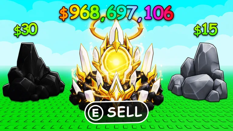 Sell Ores high-value ore selling official Roblox thumbnail
